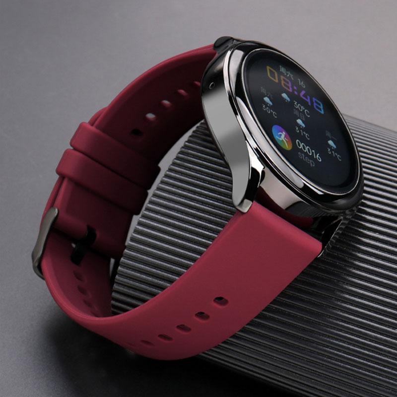 20mm 22mm Silicone Strap For Garmin Venu 3 Band Forerunner 265 255 245 165 Music Vivoactive 4 Bracelet Garmin Venu Sq2 Plus Belt