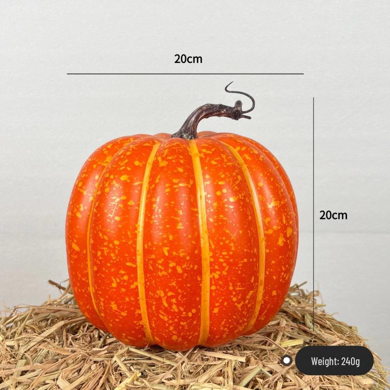 Pumpkin Harvest Festival Props: Farmhouse Halloween Decoration for Mall Displays and Room Ornaments