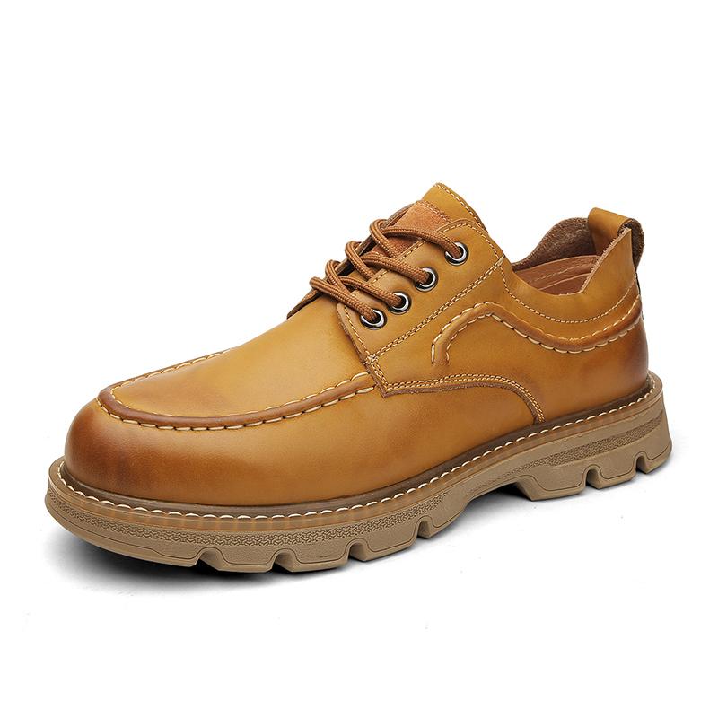 

Роскошный бренд мужские повседневные туфли из натуральной кожи весна осень лоферы мужские туфли в стиле милитари модная уличная обувь оксфорды 38