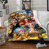 1pc One Piece Throw Blanket Soft Flannel, Cozy All Season Polyester Perfect for Home, Office