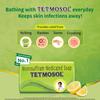 Tetmosol Medicated Soap Pack of 8 100g Each – Anti-Itch Skin Care for Daily Use Adults & Children