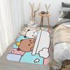 BuBu and DuDu Door Mat Washable Non-Slip Living Room Sofa Chairs Area Mat Kitchen Doormat Area Rug