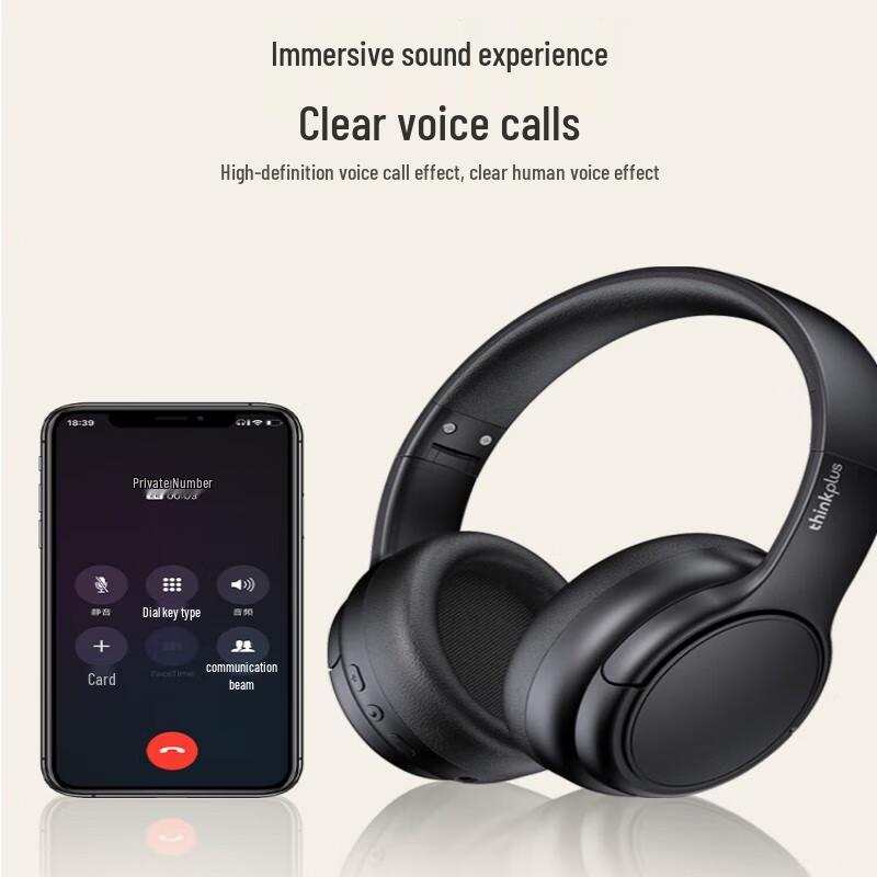 Lenovo thinkplus TH20 Over-Ear Bluetooth Headset