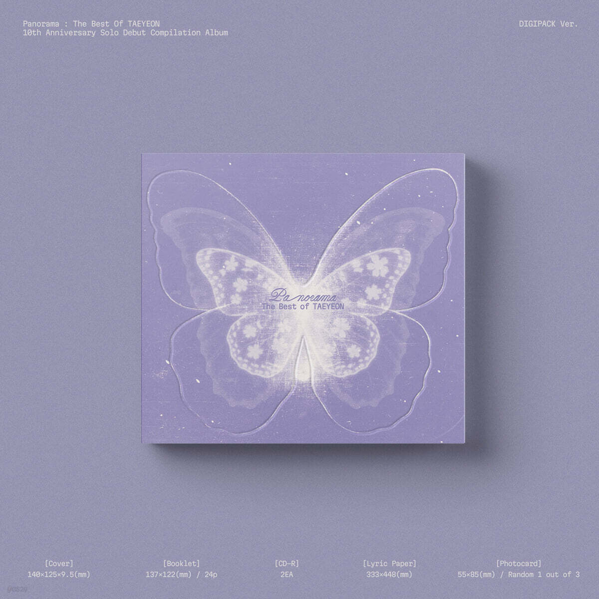 TAEYEON - Panorama : The Best of TAEYEON [DIGIPACK Ver.]
