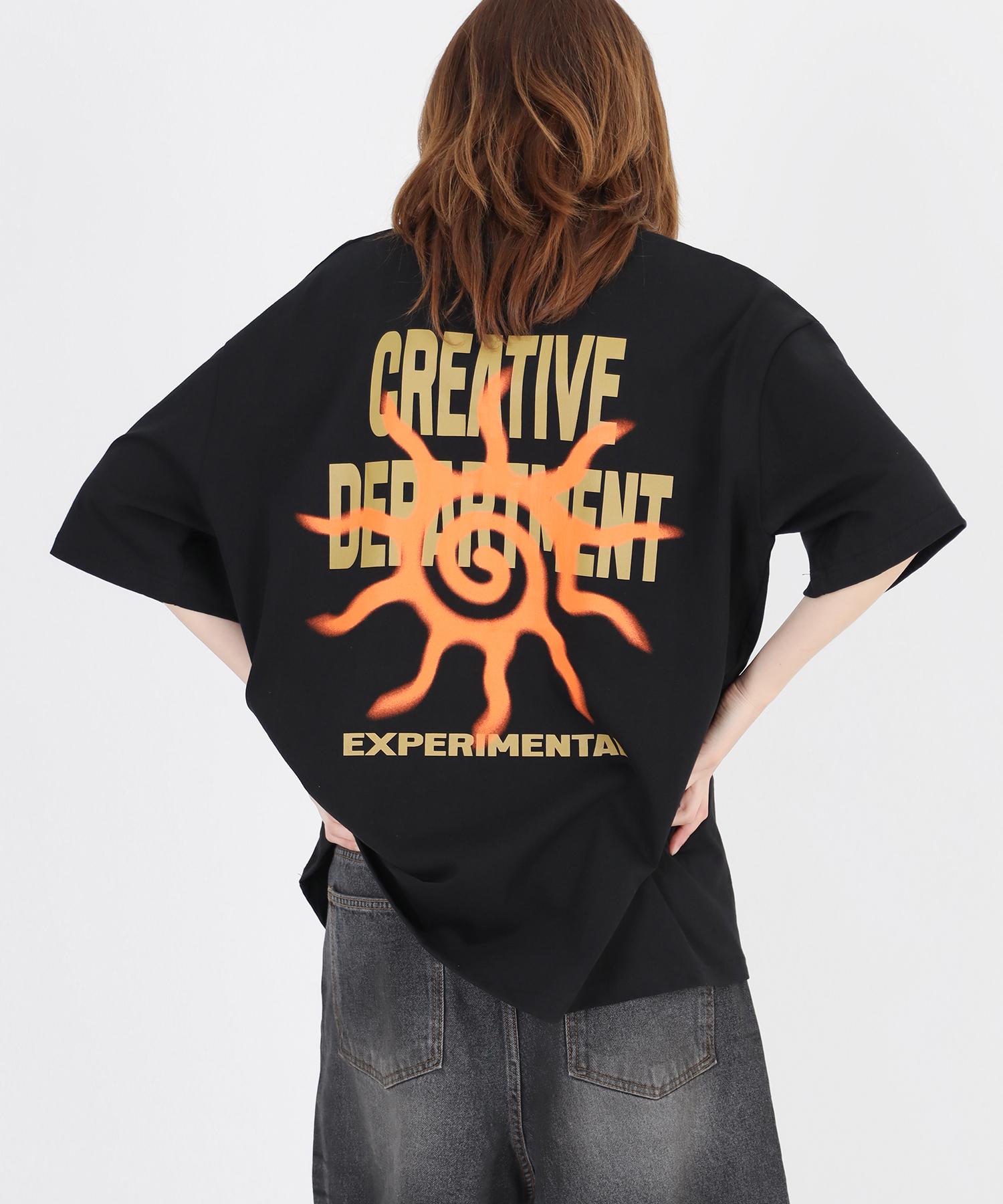 Row Lab Sun Logo Short Sleeve T-Shirt - Black L