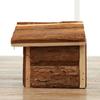 Small Animal Wood Shelter House Small Pet House Cage Accessories Habitat House Hamster Hideouts Playhouse for Chipmunks