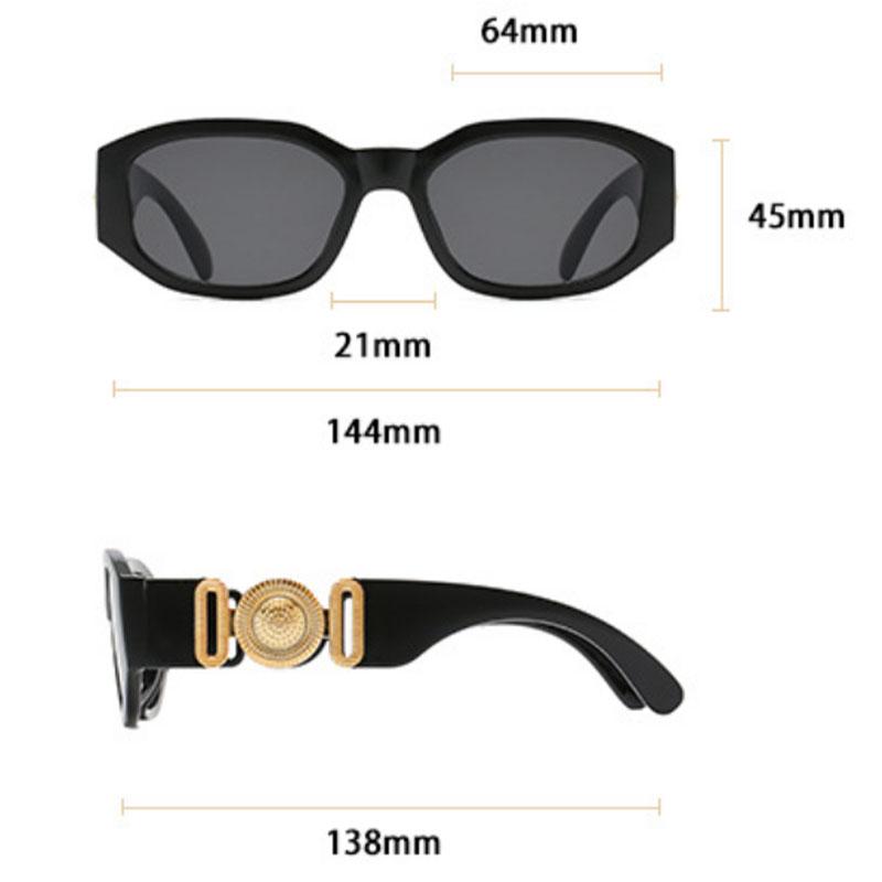 New Small Frame Square Sunglasses Women'S Brand Designer Fashion Sun Glasses Men'S Outdoor Driving Eyewear Uv400