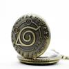 Anime Quartz Pocket Watch Pendant Necklace Men Womens Gift