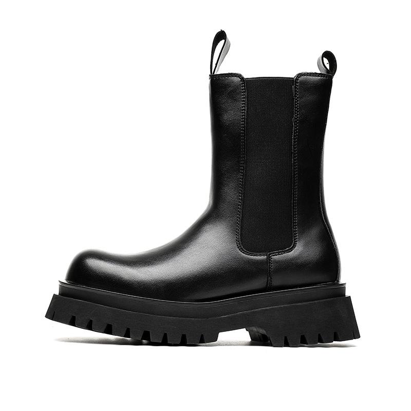 

Осень 2024 г. Мужские модные высокие ботинки Martin на толстой подошве 9884-R 43