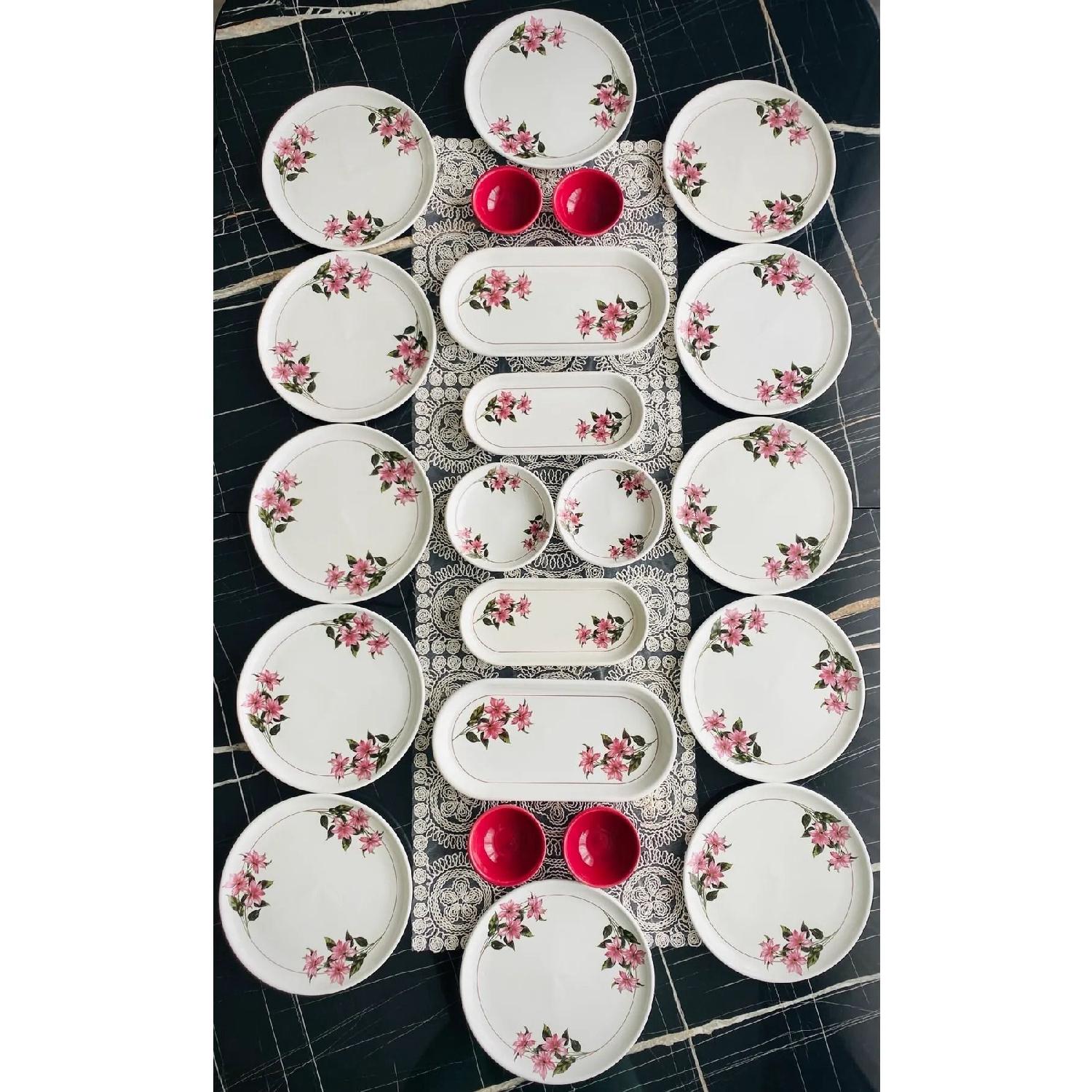 

Kar iek 22 Piece Breakfast Set For 12 Persons розовый