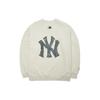 New MLB Mega Bear FW22 Sweatshirt Unisex Ecru 3AMTE0124-50CRS