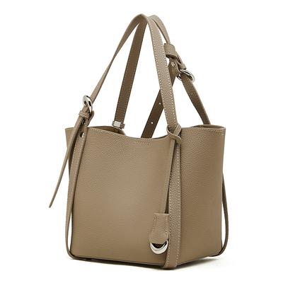 Echte Leder Damen Tasche 2026 Neue Luxus Designer Damen Beuteltasche Fashi Hohe Qualität Rindsleder Verwandlungsfähig Damen Handtasche