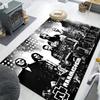 1Pc Rammstein theme Printed rectangle carpet, home door mat, outdoor travel protection carpet A1