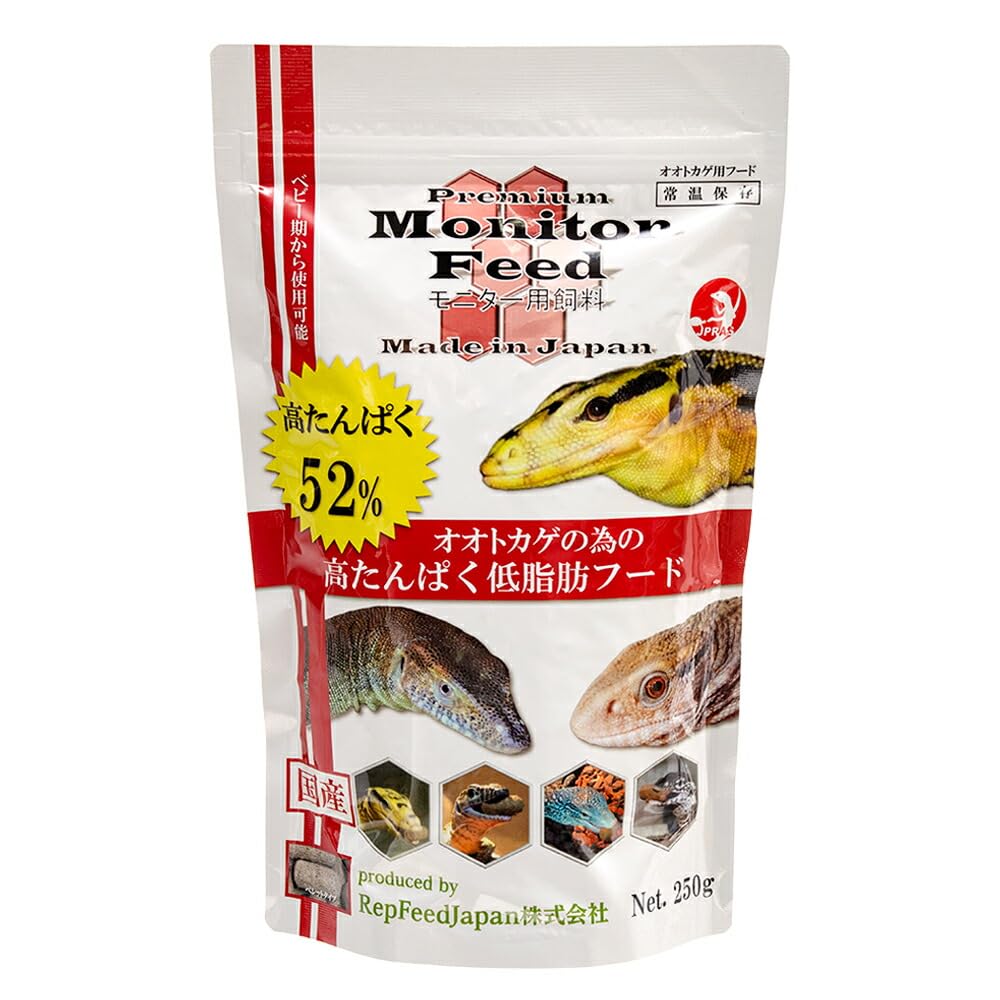 

RepFeedJapan MonitorFeed Monitor Feed 250 г корм для ящериц-варанов