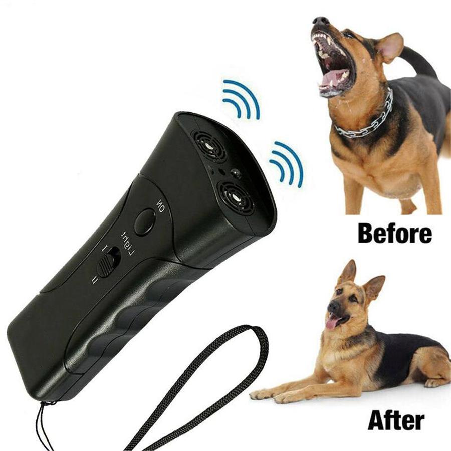 Ultrasonic Pet Dog Stop Barking Away Anti Bark Training Repeller Control Device