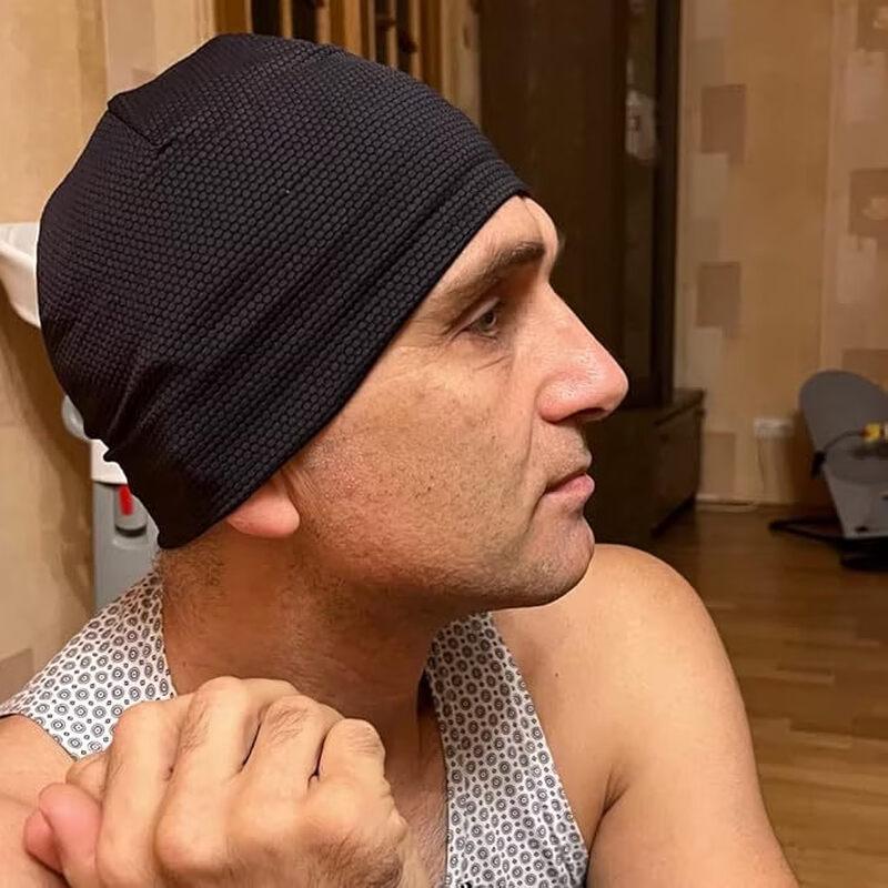 Miling Unisex Čepice s ochranou proti slunci z ledového hedvábí