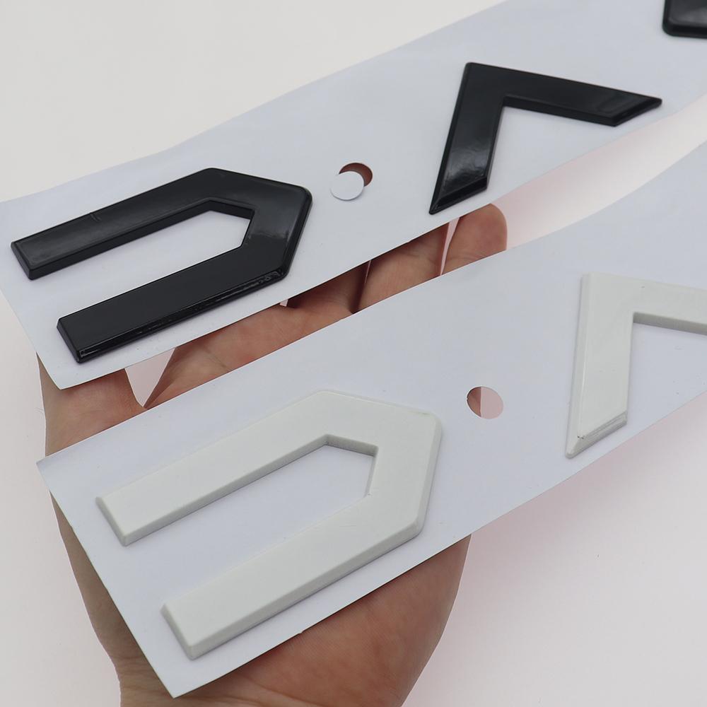 1PC 3D ABS Car Letter Logo Tail Badge Auto Rear Trunk Emblem For Sandero Hipster Logan Striker Jogger Spring Bigster Duster DQY