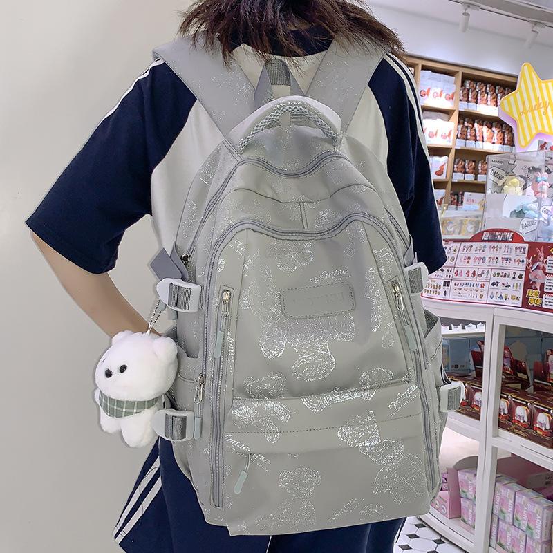 Children's Schoolbags Elementary School Girls High Value Large Capacity Printed Backpacks for Junior High School Students