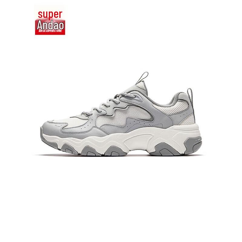 ANTA Meteor Men s Retro Thick-Soled Casual Shoes US 8