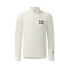 New FILA Tennis Sweatshirts Men's Heron White WT A11M533215F-WT