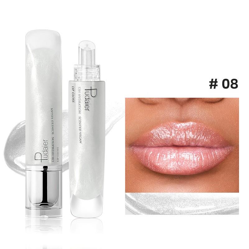 

Жидкий блеск для губ Pudaier Mirror Shine, мерцающий лак, легкая глазурь для губ, увлажняющая, придающая объем и стойкий эффект