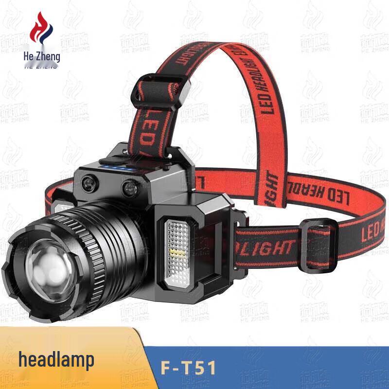 

Hegeng Rechargeable Induction Zoom Headlamp