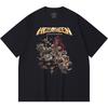 230 Gsm 100% Cotton Heavy Metal T-Shirt  Rock Band Popular Music Print Unisex Heavy Cotton T Shirt