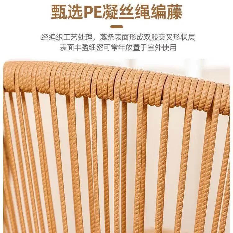 Outdoor,rattan chair,combination,leisure,courtyard,balcony, tables and chairs, modern, open-air, garden, rainproof, coffee table