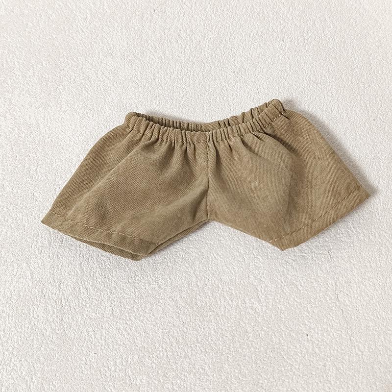 Labubu Pendant Clothing Set for First & Second Generation: Includes Striped Shirt, Pants, & Bag Replacement for Labubu Doll