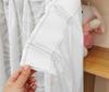 Horizontal Wardrobe Curtain with Rail - Sheer Dust Cover & Decorative Pull, No-Drill Installation.
