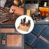 Sturdy Beechwood Tool Holders Multiple Compartment Designs for Home Studios or Professional Workspaces