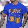 Beer Celebration Graphic Design Gifts T-shirt Men Cheers Beers Print Summer Casual Tops Man Beer Lover Essential Classic Tops