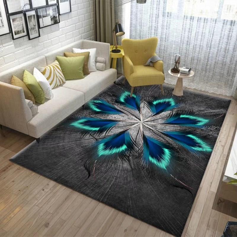 Living Room Hotel Carpet Bedroom Study Carpet Home Geometric Abstract Carpet