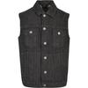 Urban Classics Mens Denim Gilet