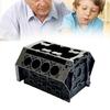 Creative Pen Holders Desktop Holders Name Cards Stand Engine Block Pencil Holders Business Card Stand for Students