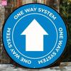 Vintage Metal Arrow Sign Cm OneWay Traffic Wall Decor for Garden Garage Bar