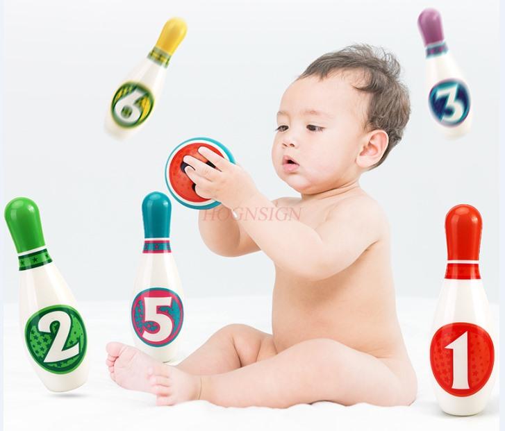 Children'S Bowling Toys Outdoor Indoor Mini Sports Ball Toys Unity Training Baby
