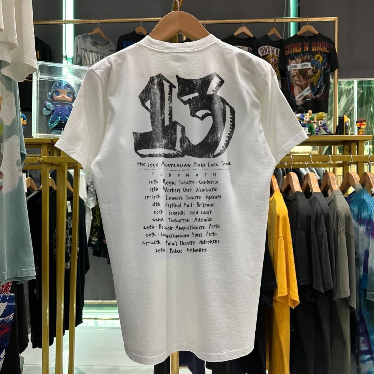 1996 Jeff Buckley Hard Luck Australian Tour Aged T-Shirt White M S