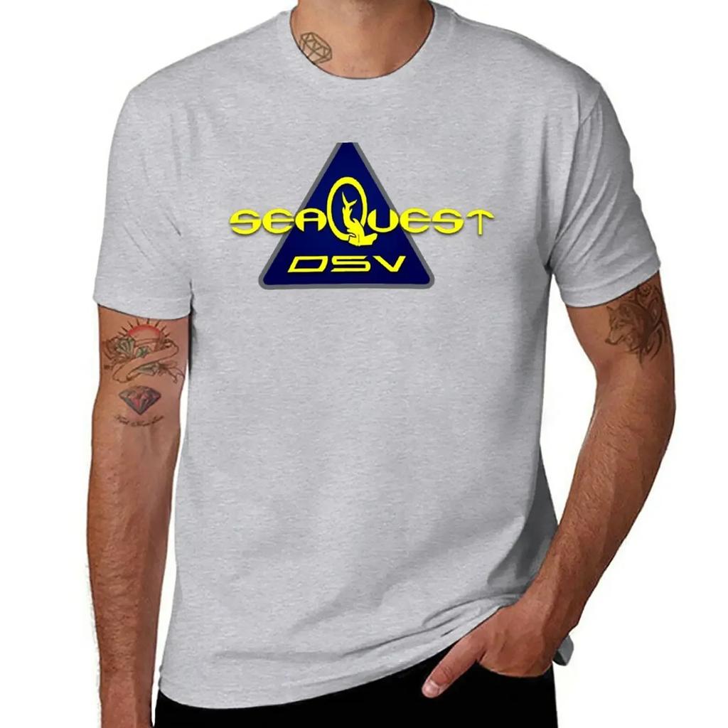 Seaquest Dsv Logo Tshirt Sublime Anime Blouse Unisexs T Shirts