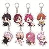 Anime Acrylic Keychain Cartoon Bag Pendant Keyring Momo Ayase Shiratori Minami Decorative Accessories Ornament Gifts