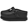 Golden Family Bequeme Mode EVA Abriebfeste Zehenfreie Hausschuhe Damen Hausschuhe Schwarz 1169591-BLK