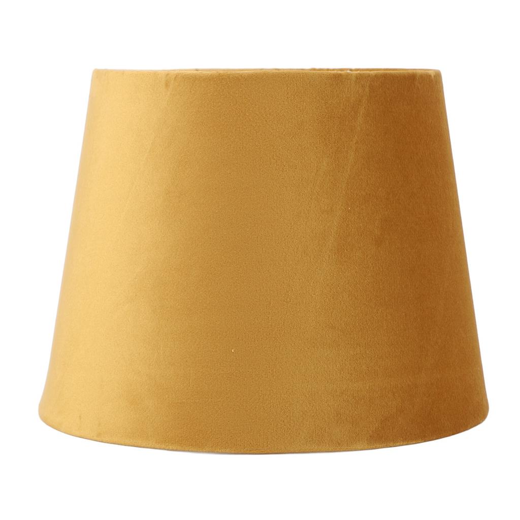 Fabric Lampshade E27 E14 Velvet Conical Decorative Lamp Replacement Shade for Table Bedside Floor Lamp