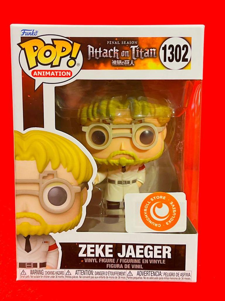 [USED] Attack on Titan Zeke POP! Funko Pop