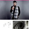 Hengyuanxiang 100% Wool Plaid Scarf
