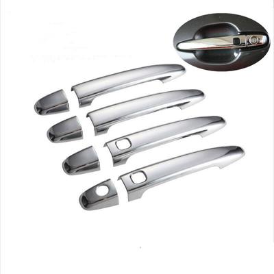 For Toyota Previa 50 XR50 Estima Tarago 2007 - 2017 Chrome Car Door Handle Cover Trim Set Accessories Sticker Car