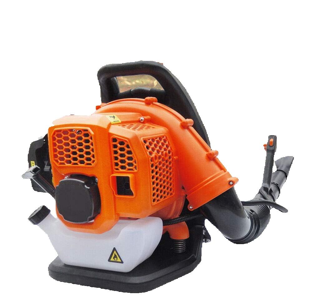 2-Strokes Gas Leaf Blower Backpack Gas-Powered Backpack Blower 42.7CC Engine Backpack Blower Commercial Blower for Lawn/Snow