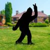 Bigfoot Metal Stake Outdoor Decor Big Foot Sasquatch Gifts for Men Women Bigfoot Silhouette Statues for Yard Art