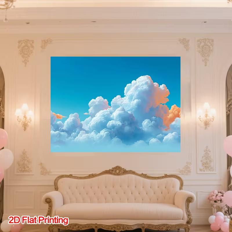 2D Bright Sky Backdrop for Outdoor & Nature-themed Shoots