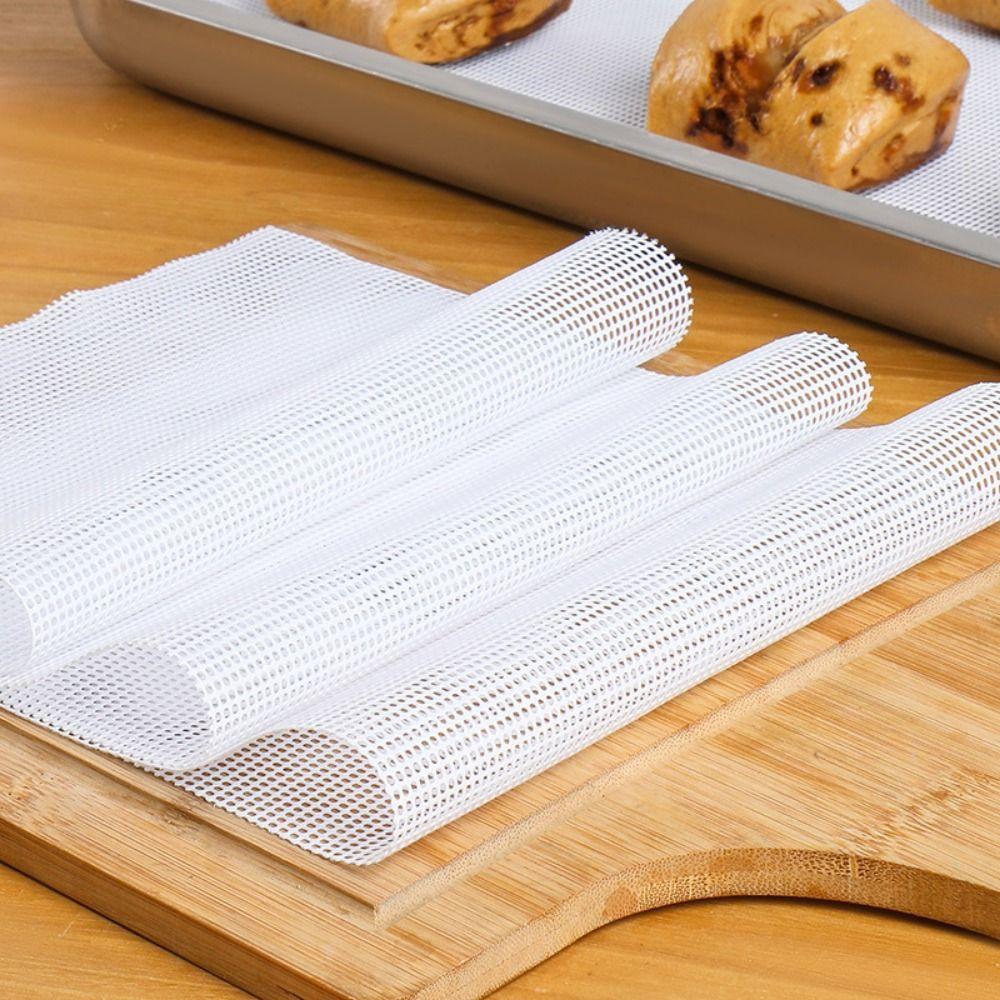 1Pcs Food Fruit Dryer Dehydrator Sheets Silicone Baking Mat Thickened Steamer Mesh Pad