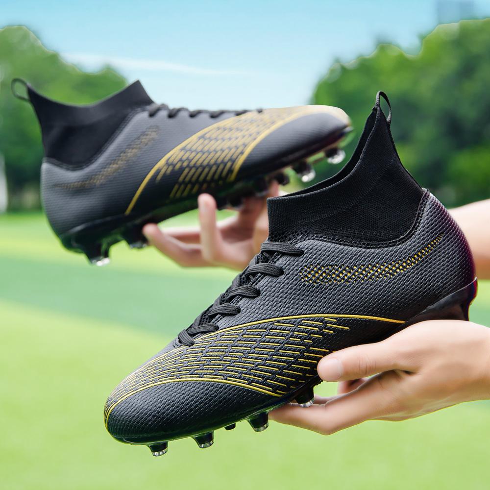 Buy Men's High Top Professional Competition Long Spike Sports Football